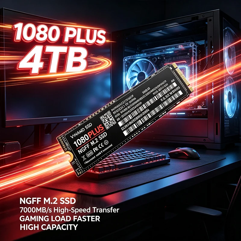 Pc Gaming Ps5 - 1080 PLUS M.2 NGFF SSD 7200MB/s