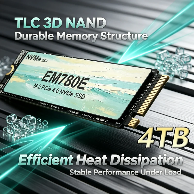 Pc Gaming Ps5 - 7300MB/s Internal M.2 NVMe SSD EM780E