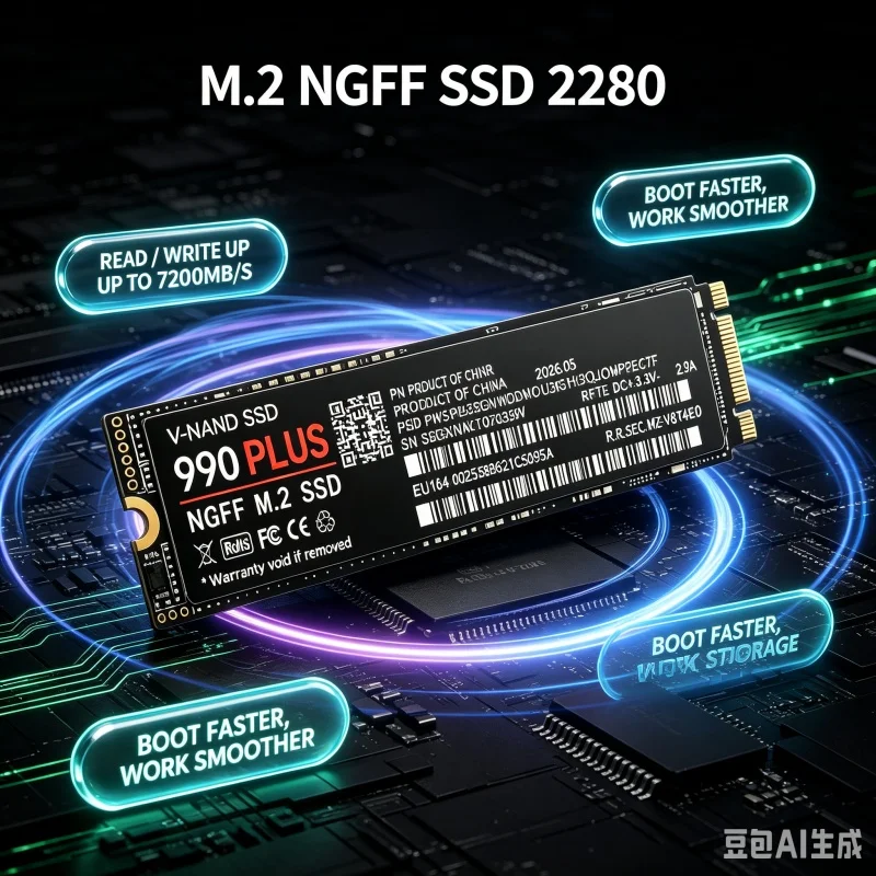 990 PLUS M.2 NGFF SSD 7200MB/s - Pc Gaming Ps5 review and price