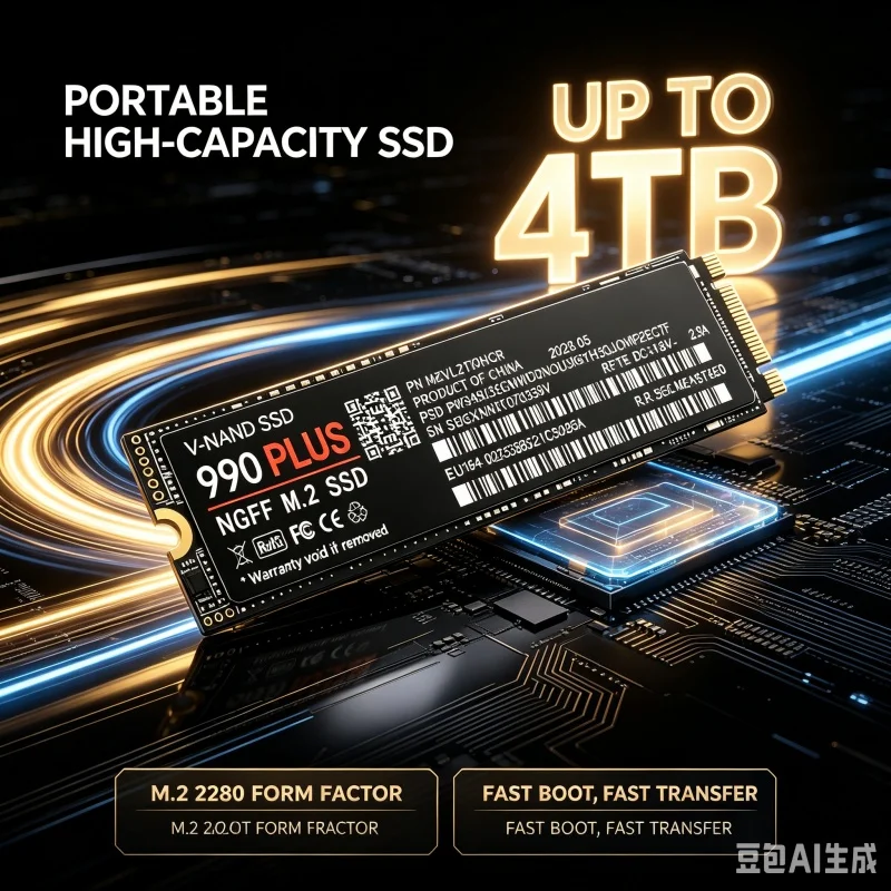 990 PLUS M.2 NGFF SSD 7200MB/s - Pc Gaming Ps5 review and price
