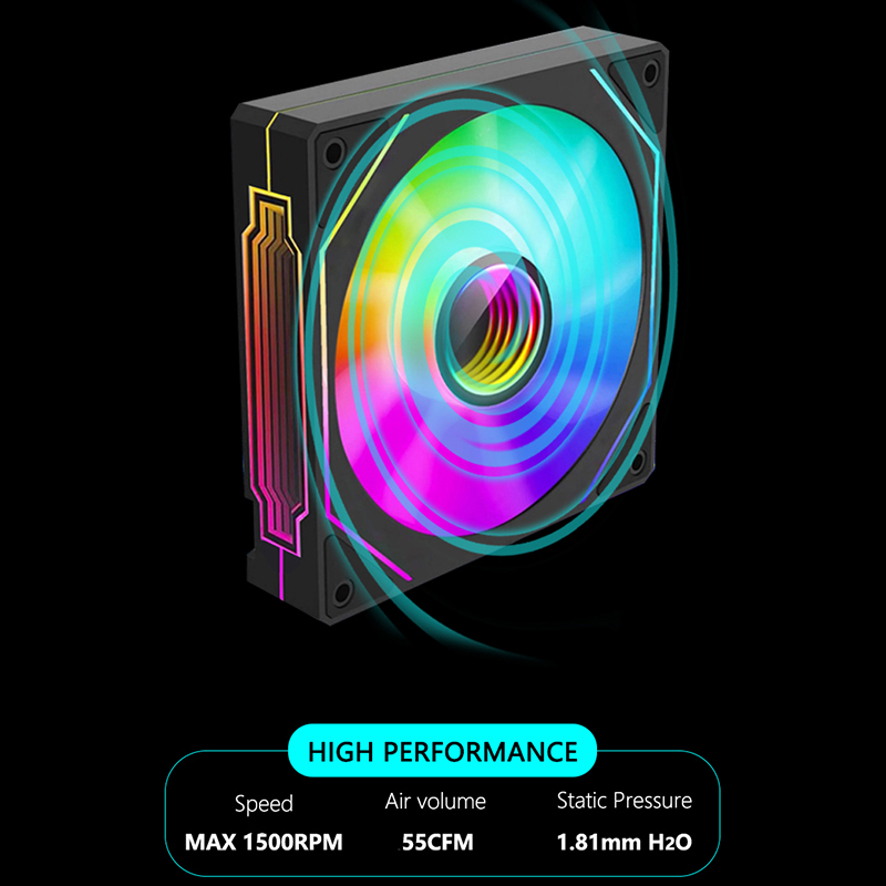 JUMPEAK MS120 120mm Case Fan 5 - Pc Water Cooling review and price