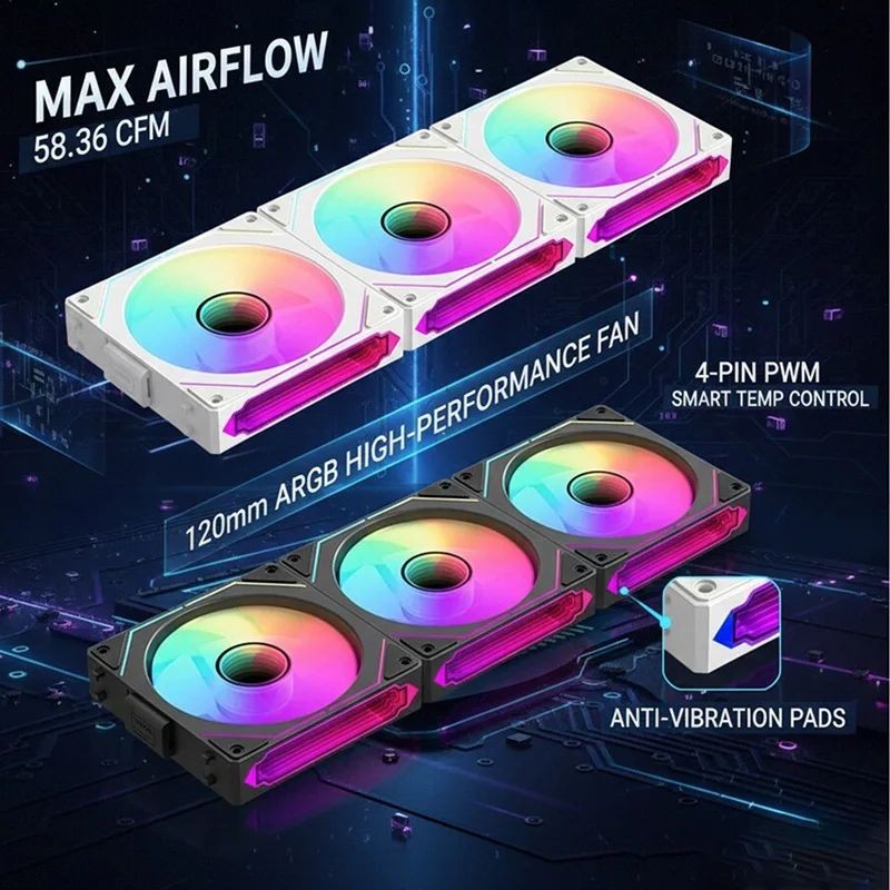 LDPCSJ 360mm Modular Wireless  - Pc Water Cooling review and price
