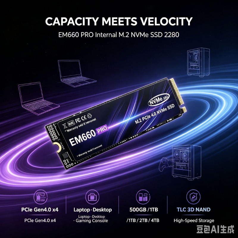 EM660 M.2 NVMe SSD 7300MB/s TL - Pc Gaming Ps5 review and price