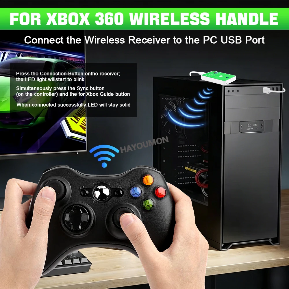 Wireless Gaming Receiver USB C - Pc Gaming Xbox Controller review and price