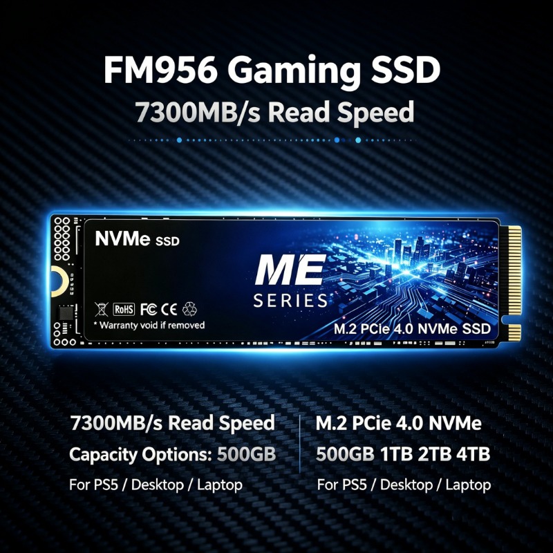 FM956 ME PCIe4.0 M.2 2280 NVMe - Pc Gaming Ps5 review and price