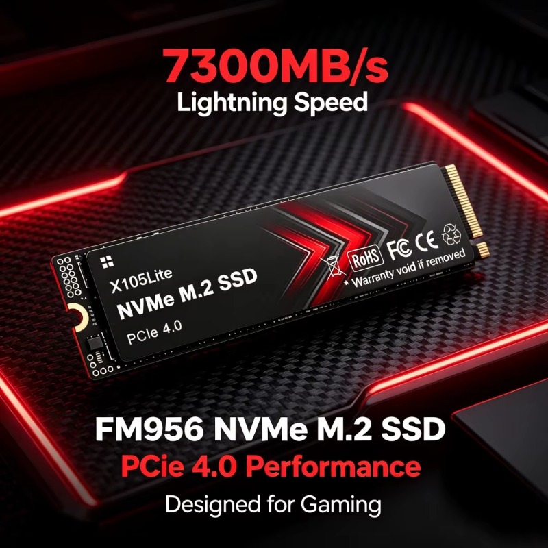 X105Lite FM956 PCIe4.0 M.2 228 - Pc Gaming Ps5 review and price
