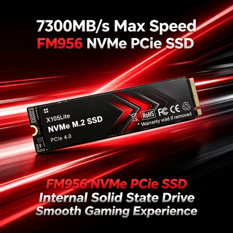 X105Lite FM956 PCIe4.0 M.2 228 - Pc Gaming Ps5 review and price