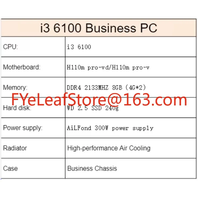 i3 6100  full gaming pc custom - Pc Gaming All In One review and price