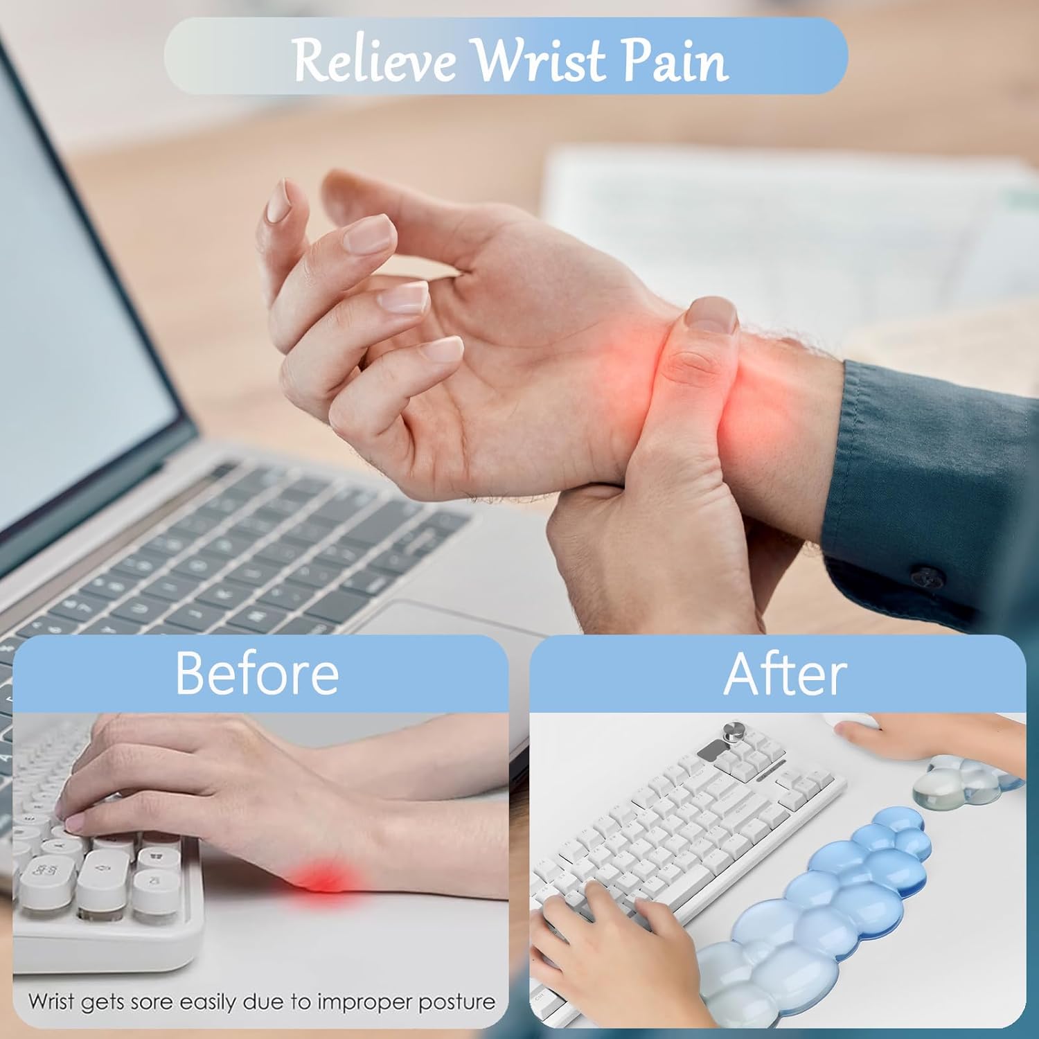 Ergonomic Cloud Wrist Support  - Pc Gaming Cloud review and price