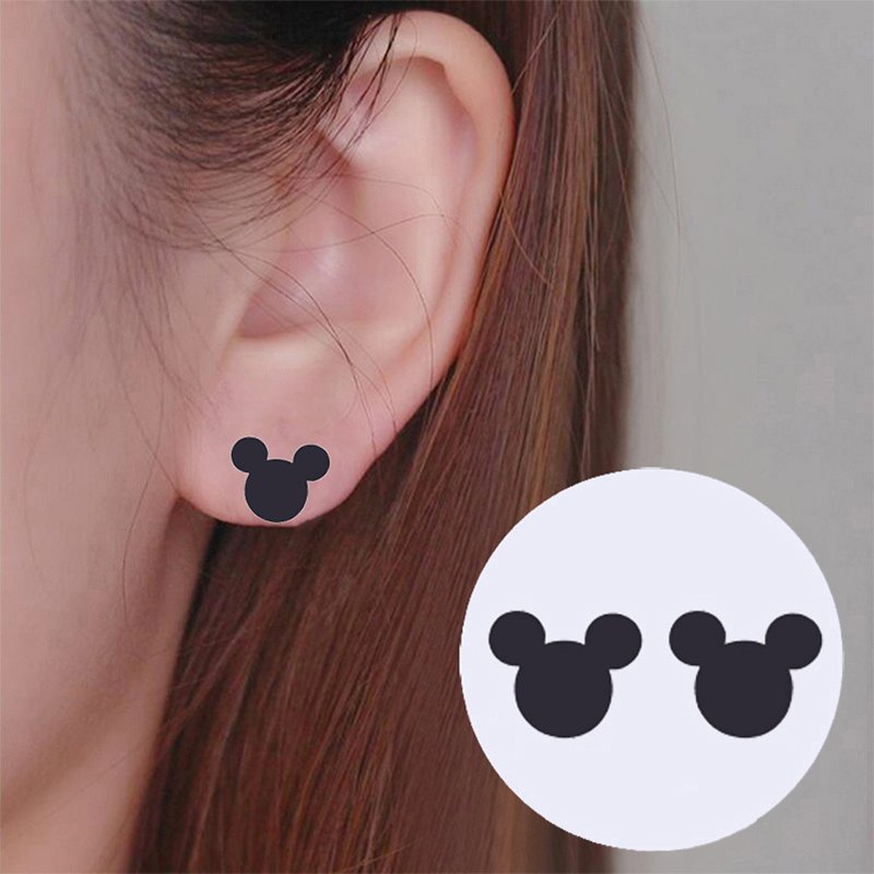 Cute Small Mickey Head Stainle - Pc Gaming Girl review and price