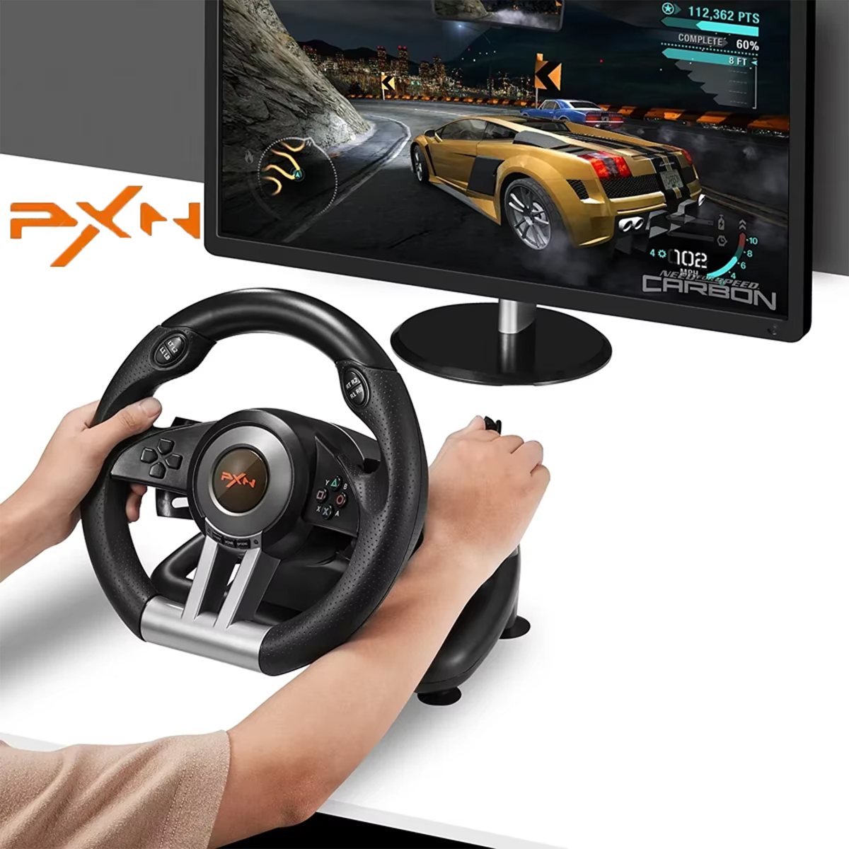 PXN V3 Racing Wheel, PC Compat - Pc Gaming Entry review and price