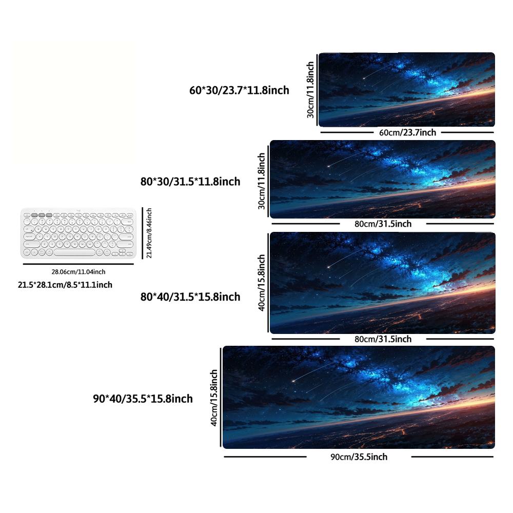 Large Mousepad Sunset Starry C - Pc Gaming Cloud review and price