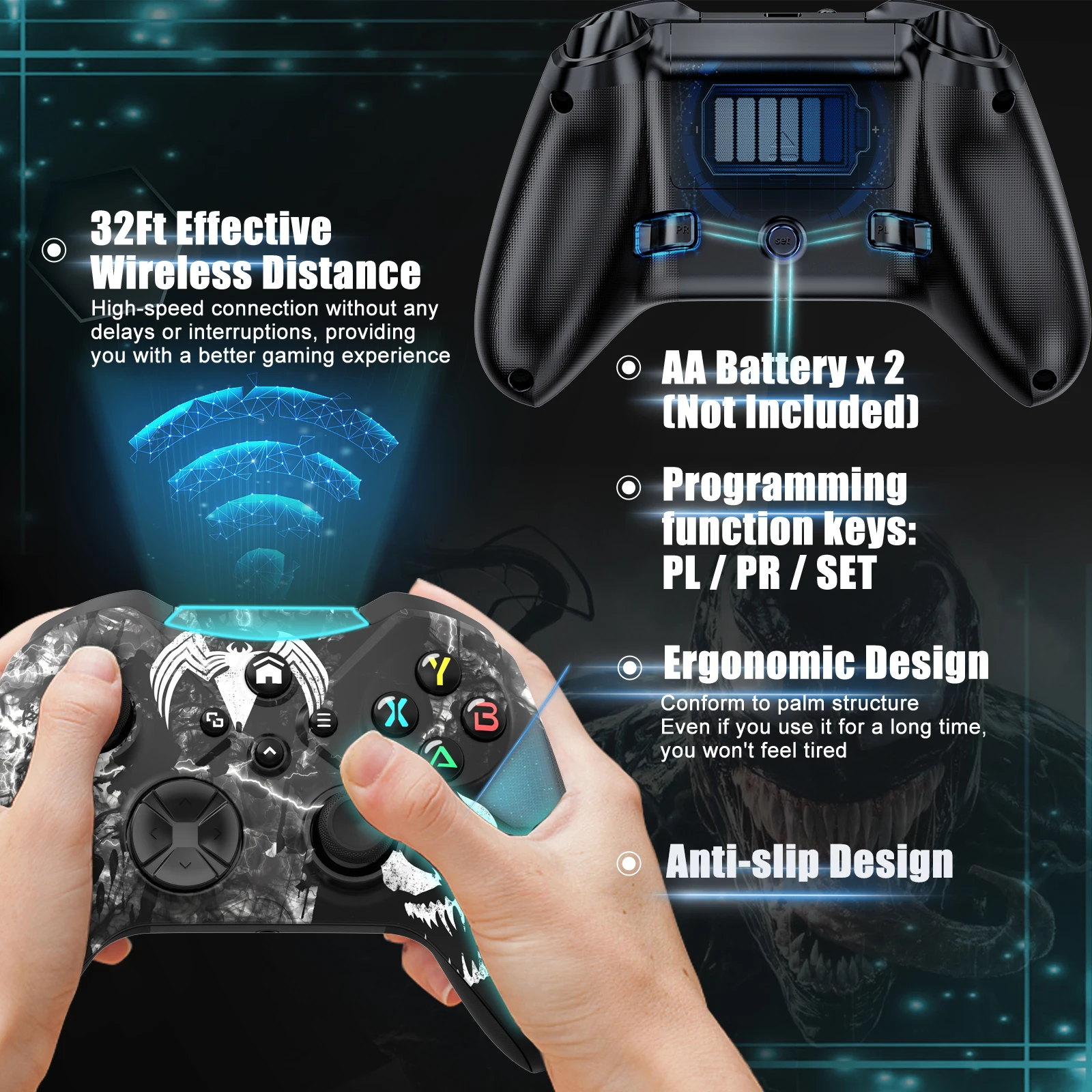 Wifi Wireless Controller For X - Pc Gaming Xbox Controller review and price