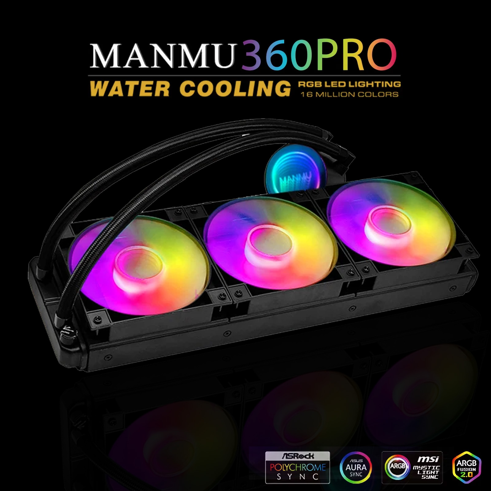 MANMU 360mm Cpu Water Cooler A - Pc Water Cooling review and price