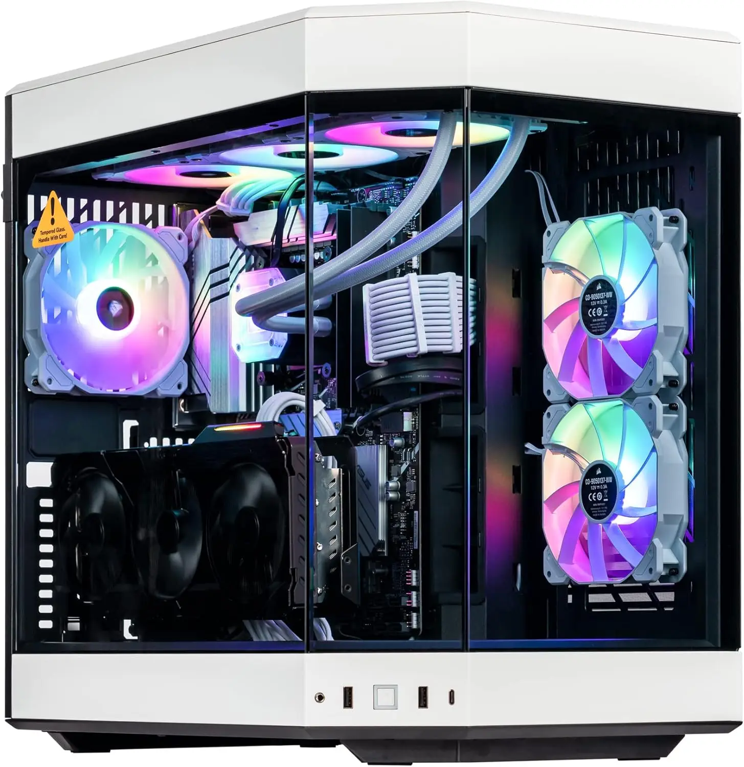 Velztorm White Praetix Custom  - Pc Gaming I9 Rtx 5090 review and price
